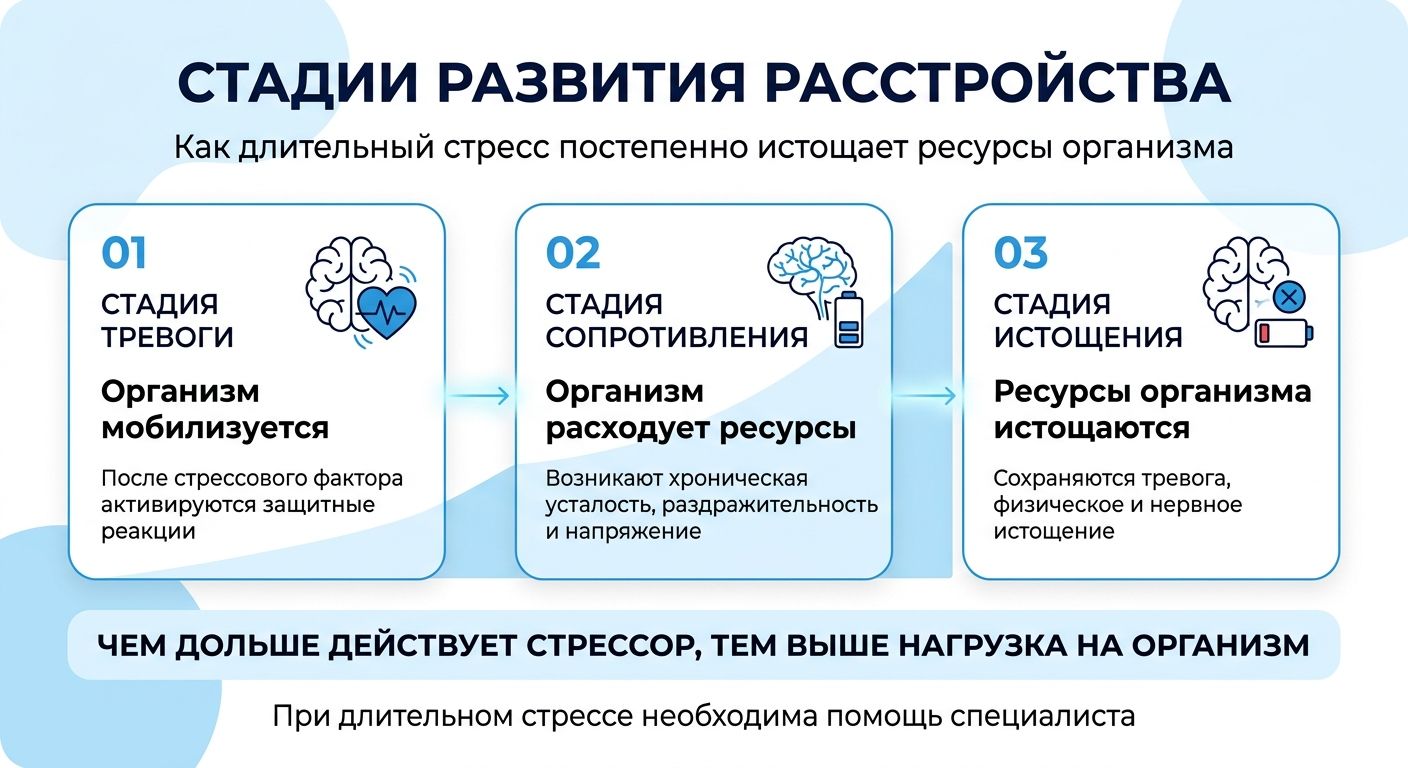 Лечение стресса в Армавире инфографика